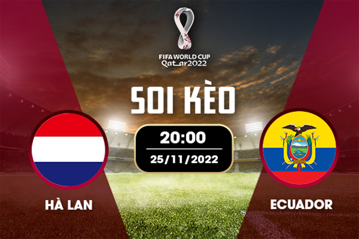 Hà Lan - Ecuador, 25.11.2022, 23:00