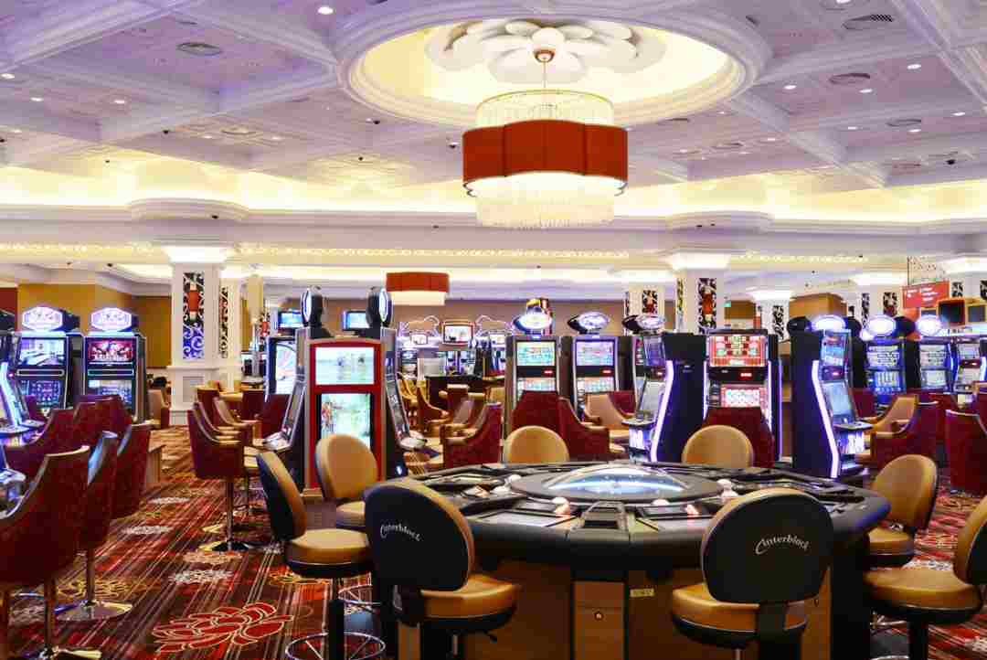 Crown Casino sở hữu nhiều máy đánh bạc chất lượng.